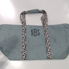 BLOOPER BAG: Monogrammed Extra Large Tote Bag
