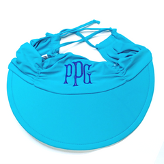 BLOOPER SWIM: Monogrammed Swim Visor