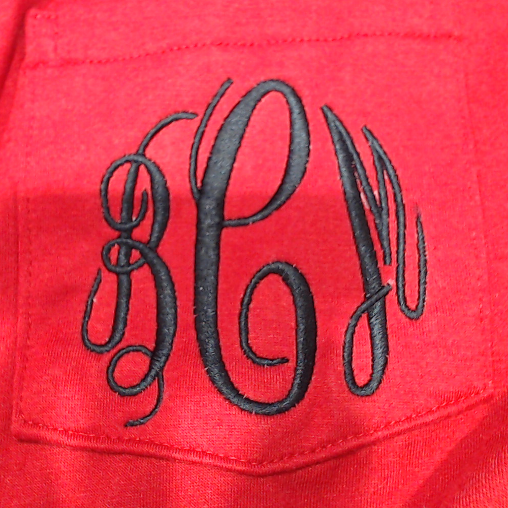 BLOOPER CLOTHING: Monogrammed Long Sleeve Shirt