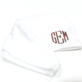 BLOOPER ACCESSORY: Monogrammed Hair Towel Wrap