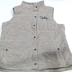 BLOOPER CLOTHING: Monogrammed Heathered Quilted Vest