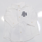 BLOOPER KIDS: Monogrammed Kids Button Down Tunic
