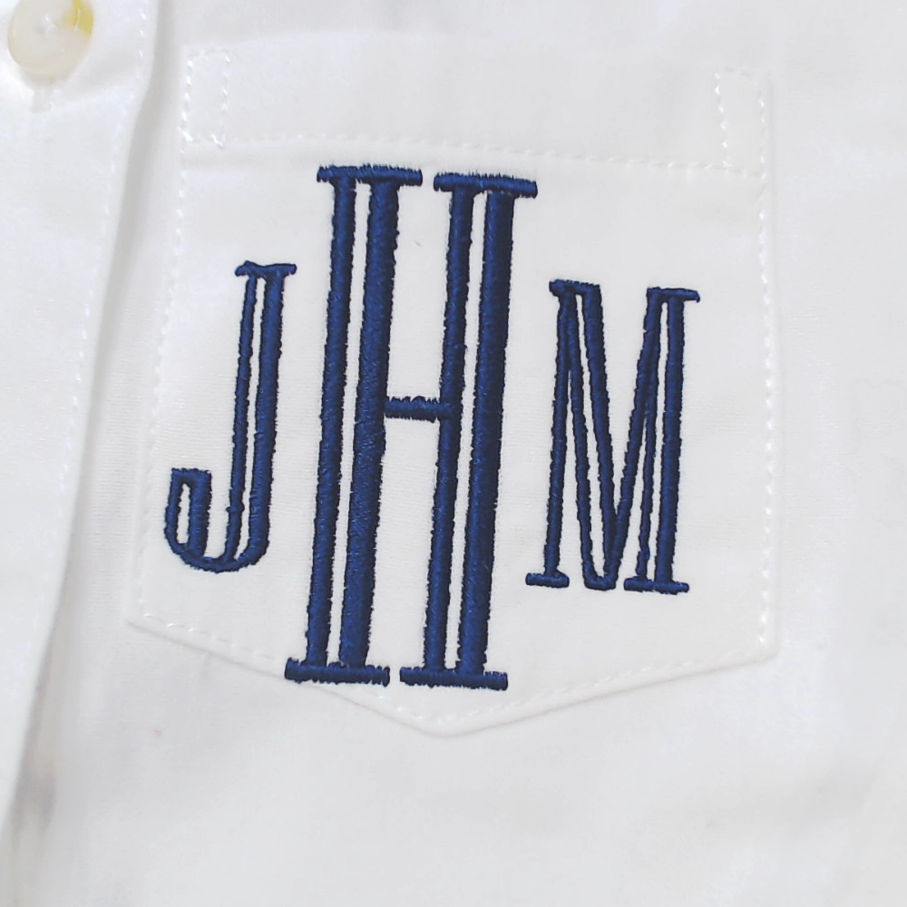 BLOOPER KIDS: Monogrammed Kids Button Down Tunic