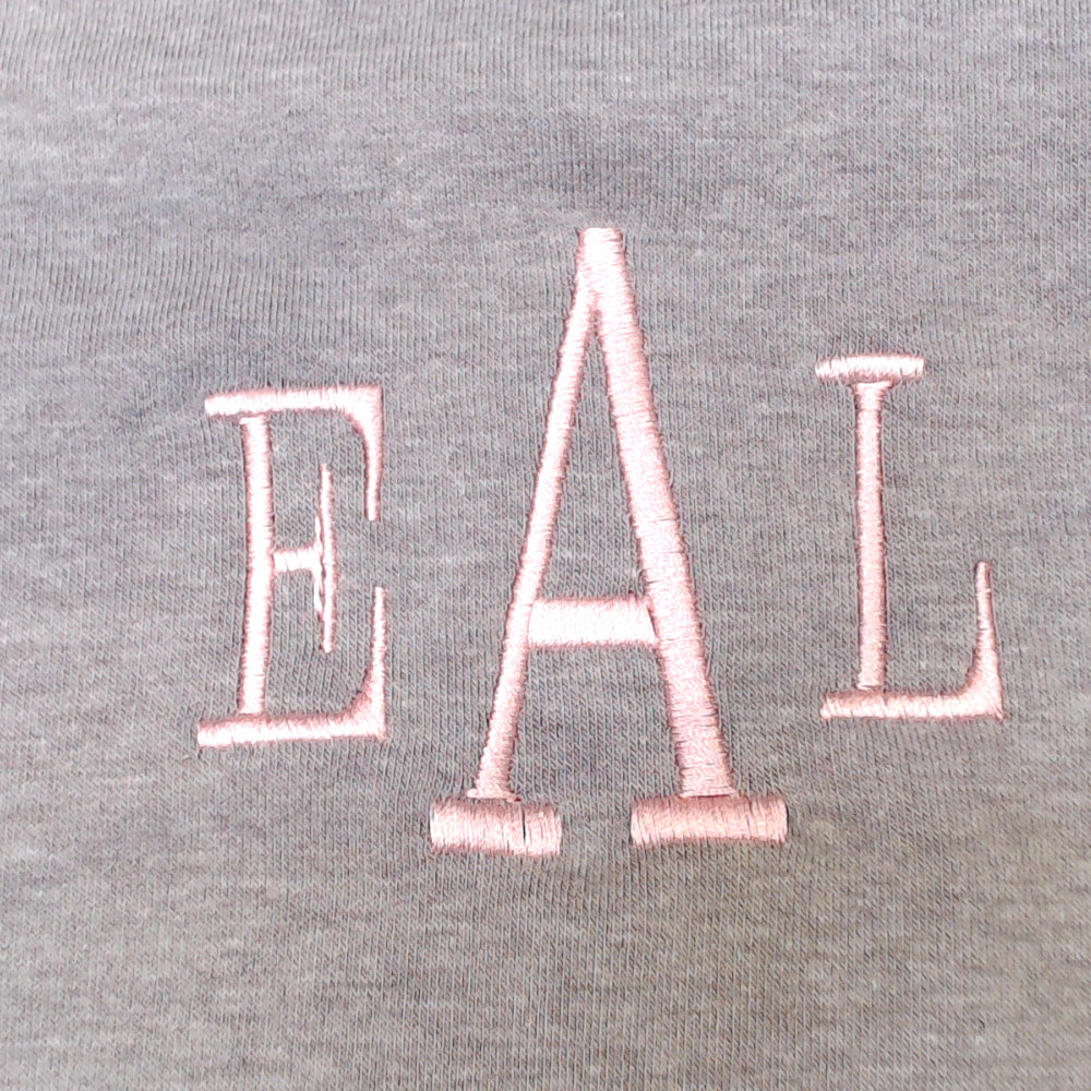 BLOOPER CLOTHING: Monogrammed Pullover Sweatshirt