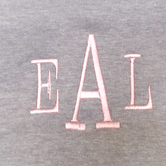 BLOOPER CLOTHING: Monogrammed Pullover Sweatshirt