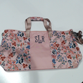 BLOOPER BAG: Monogrammed Weekend Bag