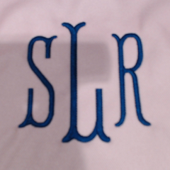 BLOOPER BAG: Monogrammed Weekend Bag