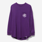 Monogrammed Long Sleeve Shirt | Violet
