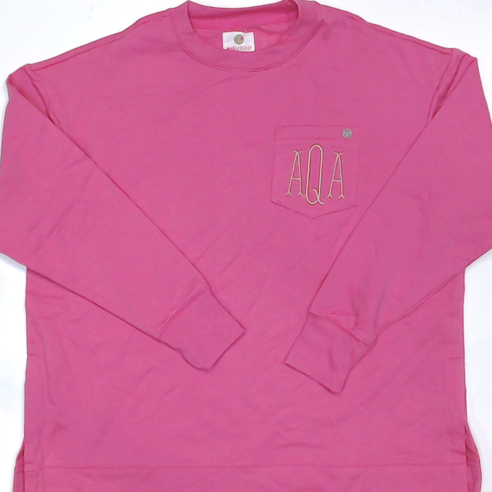 BLOOPER CLOTHING: Monogrammed Crewneck Sweatshirt