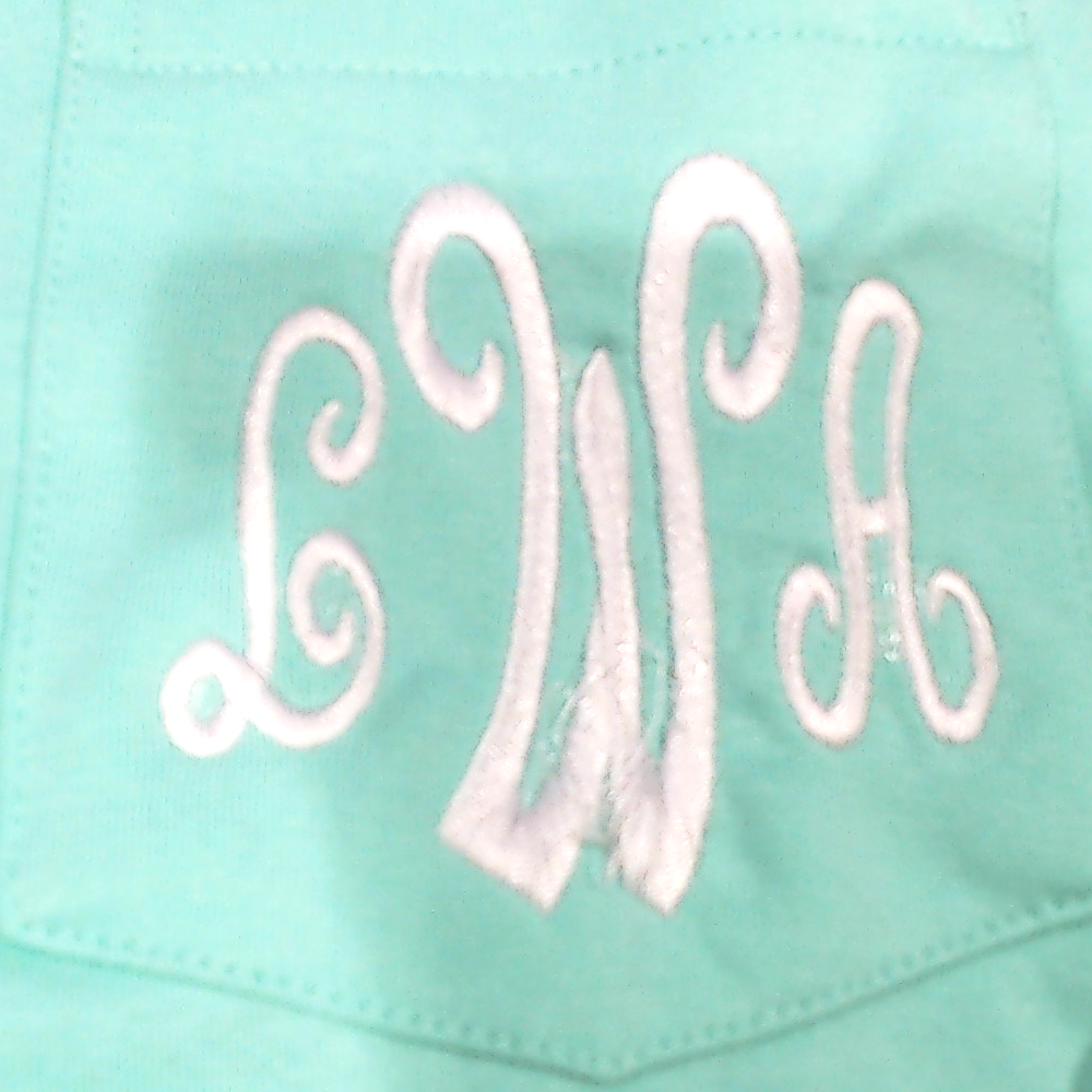 BLOOPER CLOTHING: Monogrammed Long Sleeve Shirt