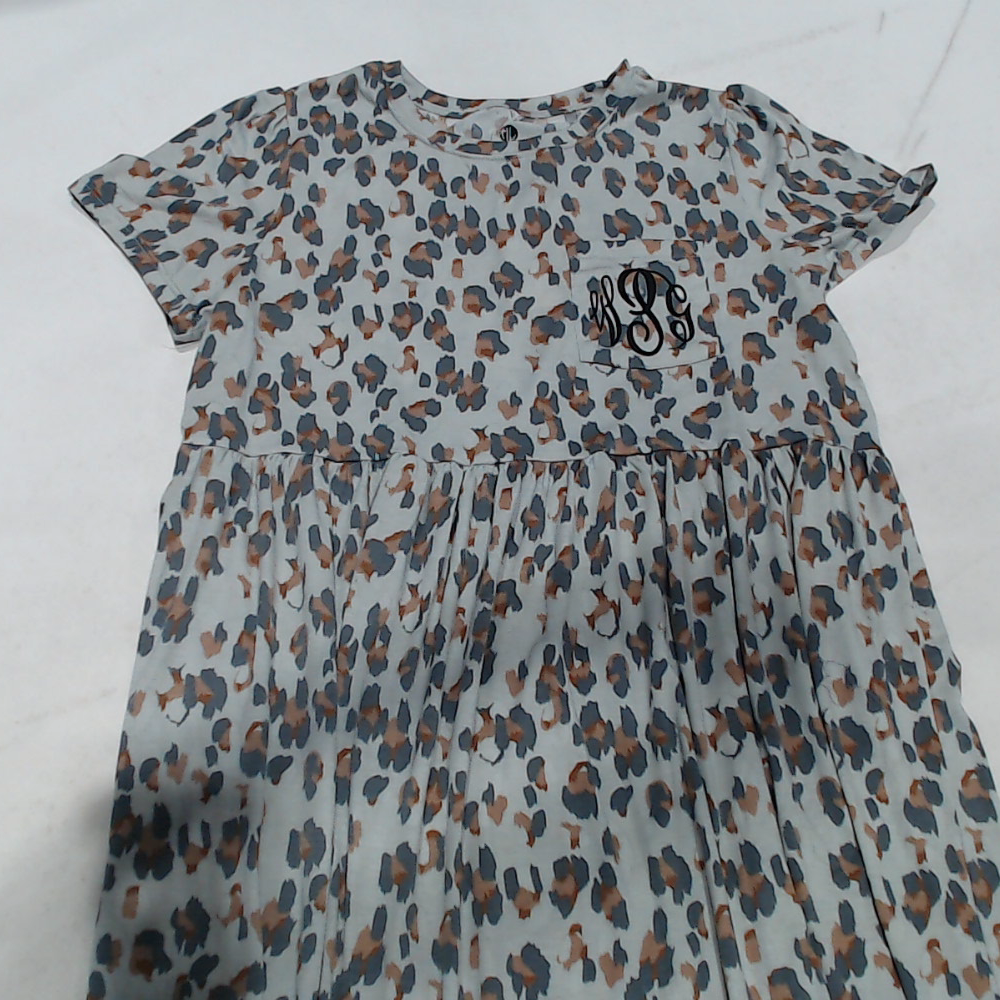 BLOOPER CLOTHING: Monogrammed T-Shirt Dress