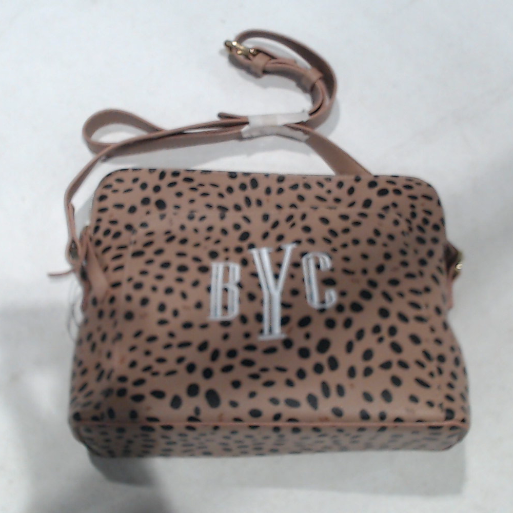BLOOPER BAG: Monogrammed Classic Crossbody