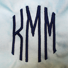 BLOOPER KIDS: Monogrammed Boys Swim Trunks
