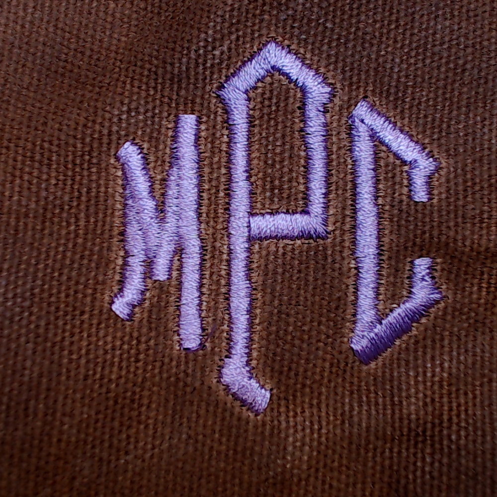 BLOOPER BAG: Personalized Waxed Canvas Dopp Kit
