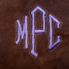 BLOOPER BAG: Personalized Waxed Canvas Dopp Kit
