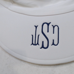 BLOOPER SWIM: Monogrammed Swim Visor