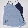 BLOOPER SWIM: Monogrammed Ruched Tankini