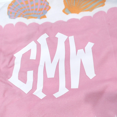 BLOOPER SWIM: Monogrammed Chair Cover