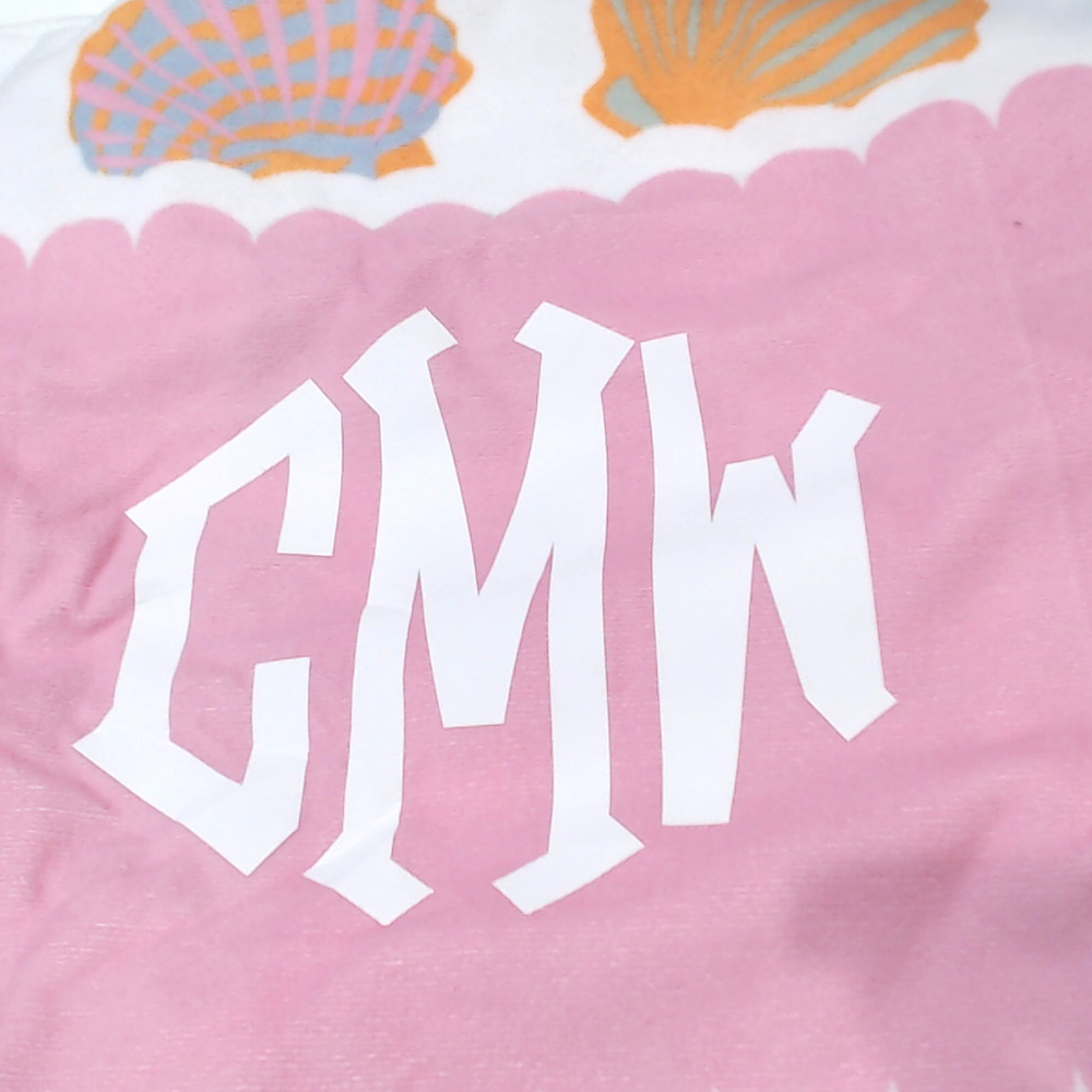 BLOOPER SWIM: Monogrammed Chair Cover