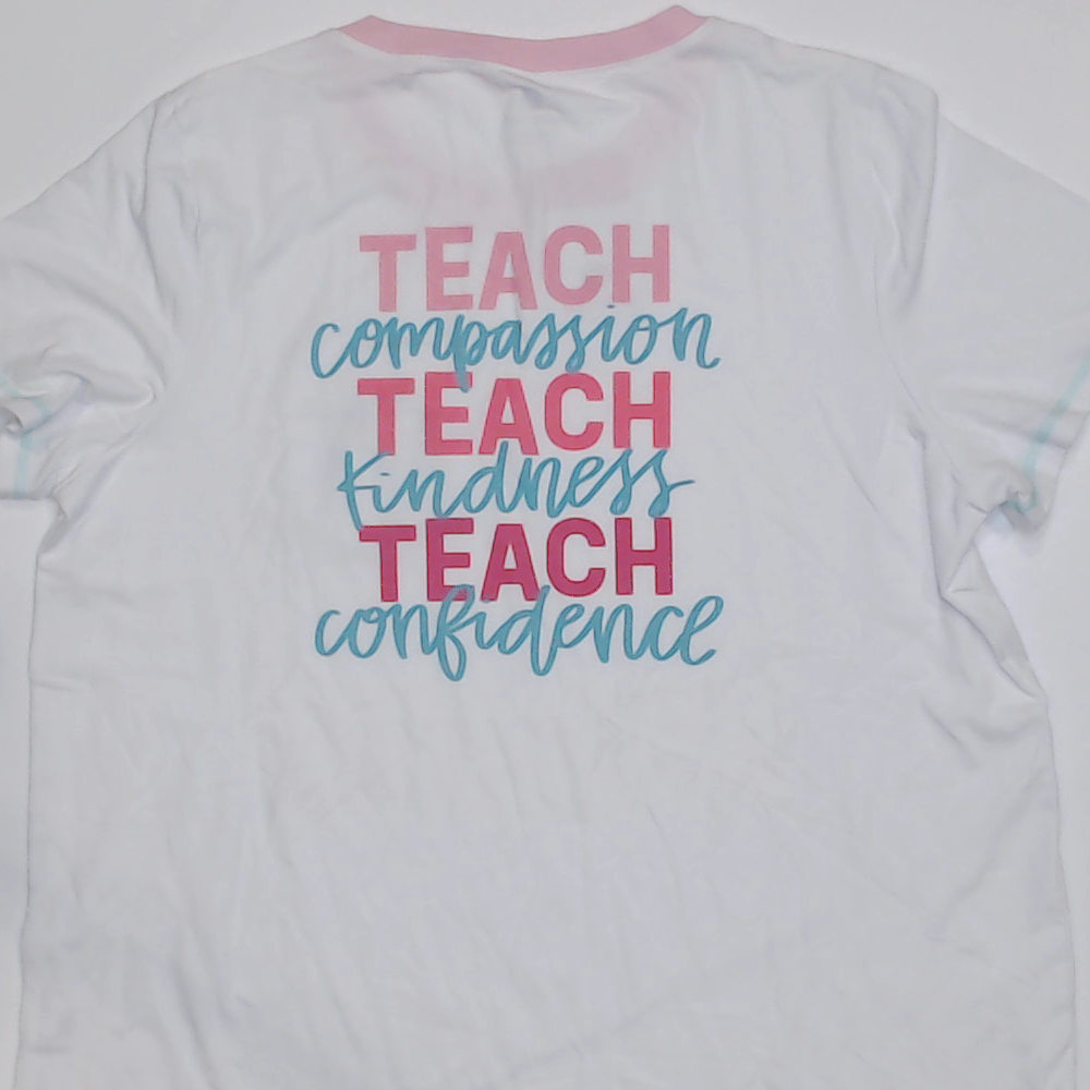 BLOOPER CLOTHING: Monogrammed Teacher Short Sleeve T-Shirt