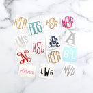 Personalized 2 inch Vinyl Sticker Decal | Multi