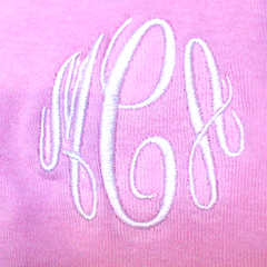 BLOOPER KIDS: Monogrammed Baby Layette Gown