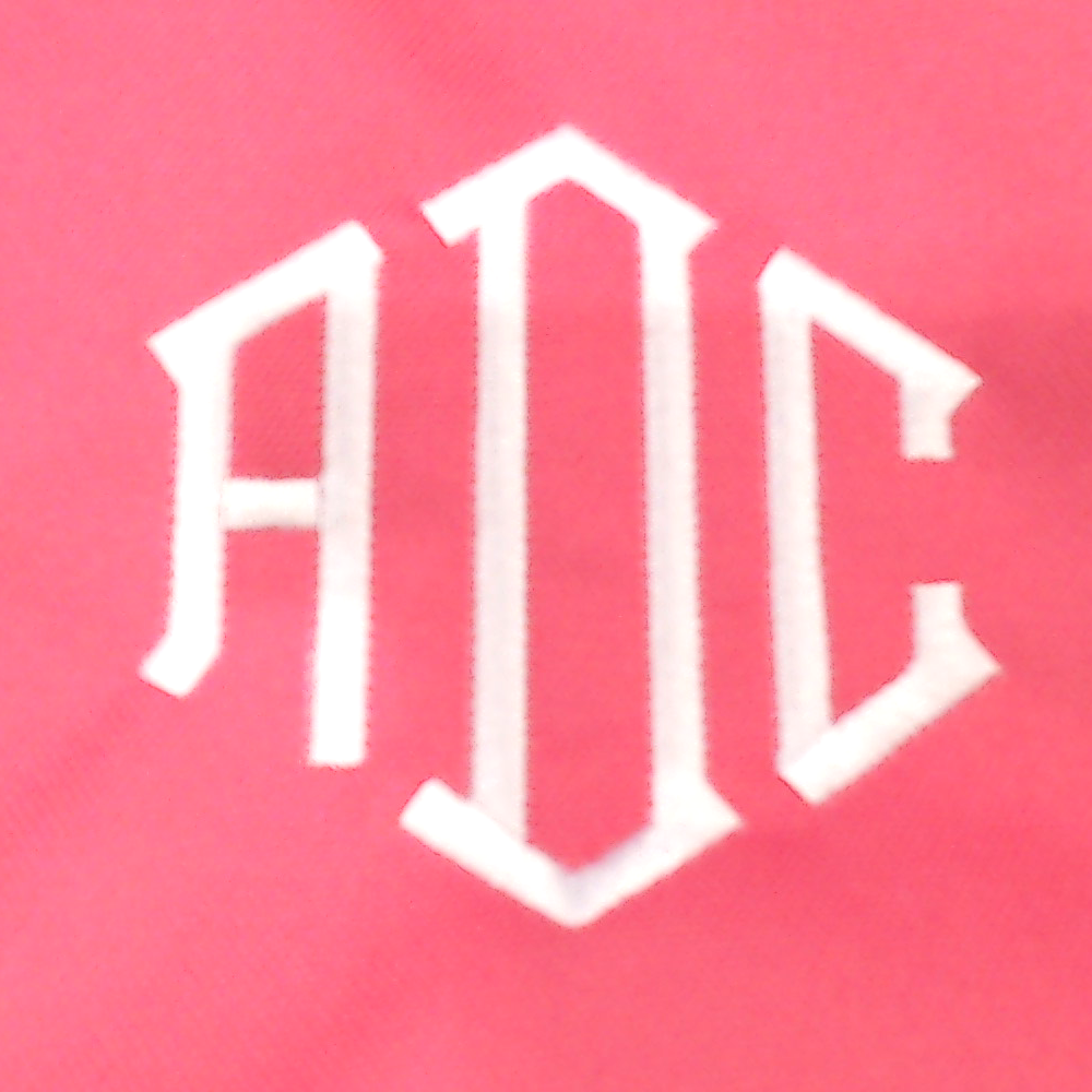 BLOOPER BAG: Monogrammed Weekend Bag