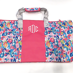 BLOOPER BAG: Monogrammed Weekend Bag