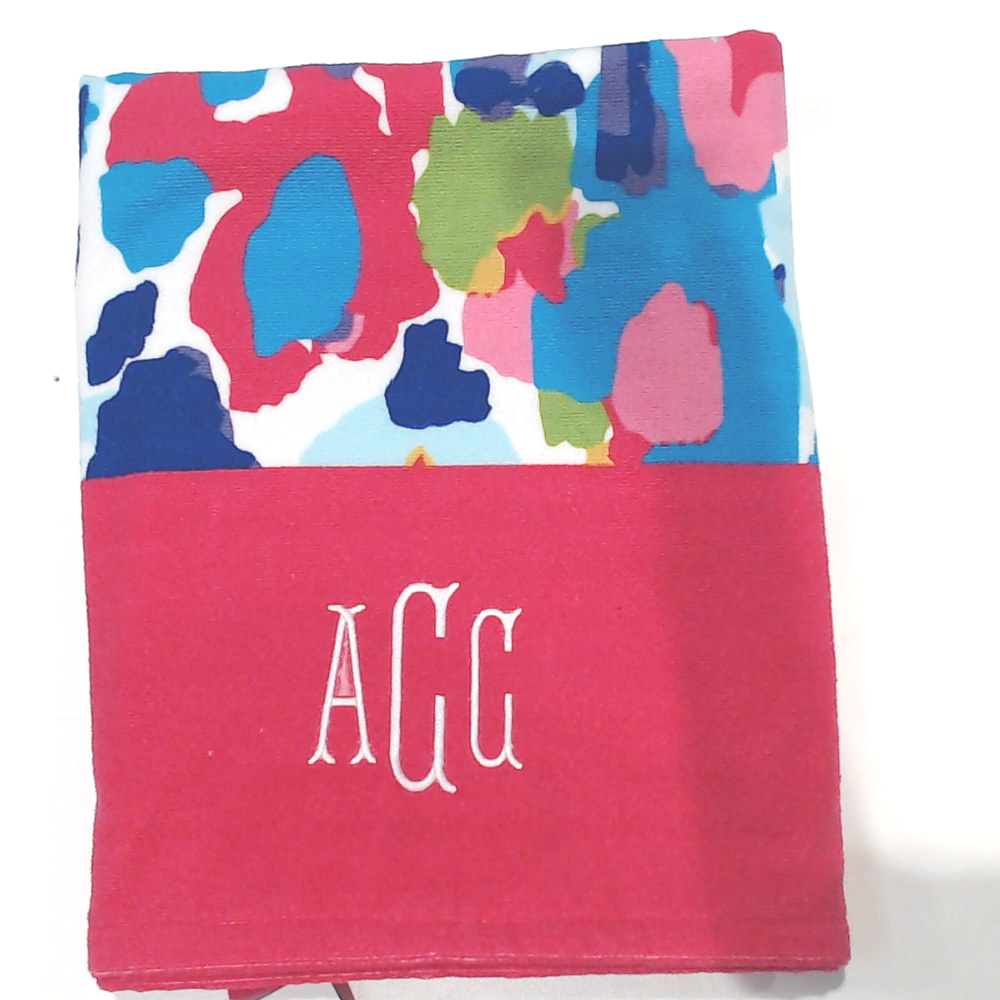 BLOOPER SWIM: Monogrammed Beach Towel