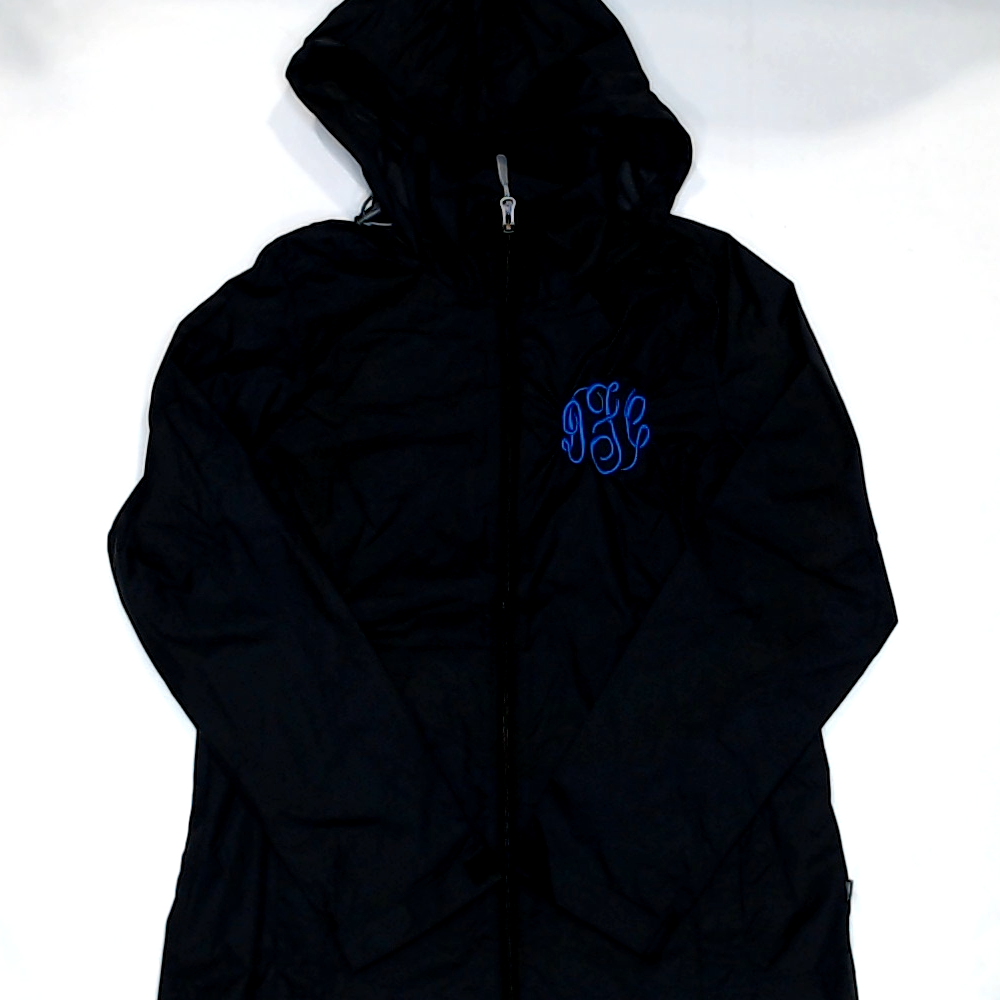 BLOOPER CLOTHING: Monogrammed Lightweight Rain Jacket