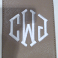 BLOOPER BAG: Monogrammed Weekender Bag