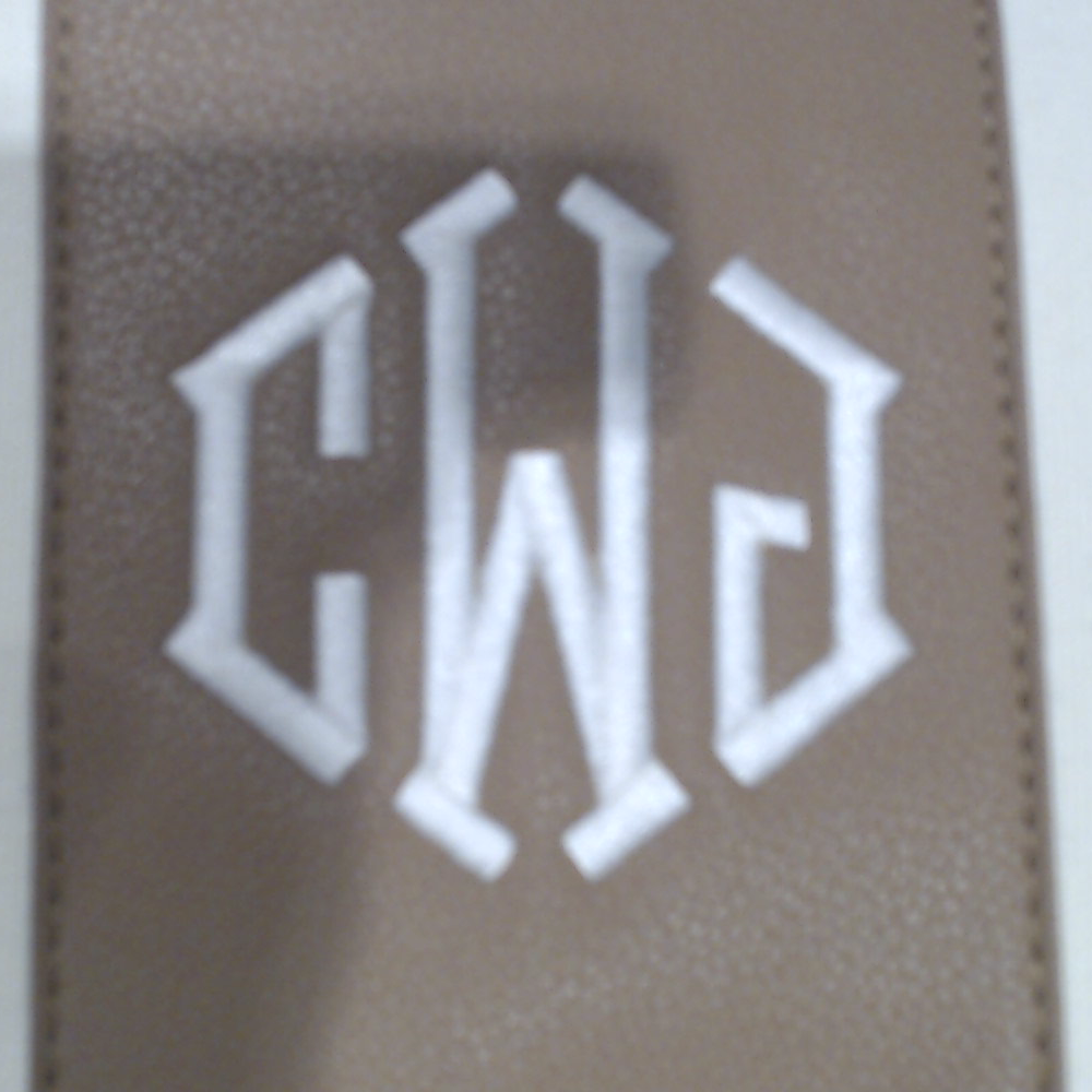 BLOOPER BAG: Monogrammed Weekender Bag
