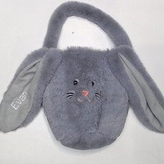 BLOOPER KIDS: Monogrammed Bunny Easter Basket