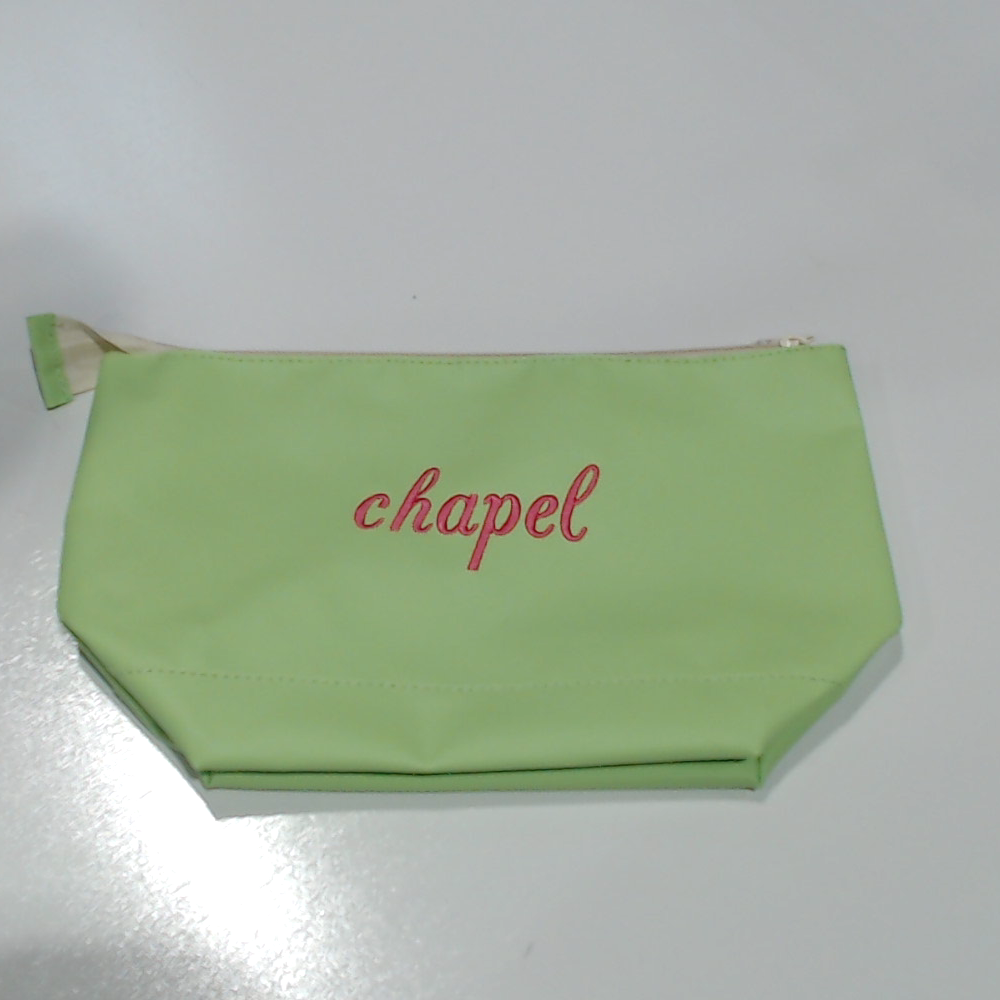BLOOPER BAG: Monogrammed Splash Proof Zip Pouch