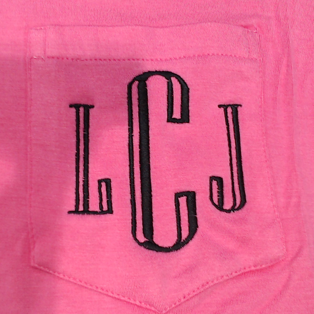 BLOOPER CLOTHING: Monogrammed Sequin Teacher Tee