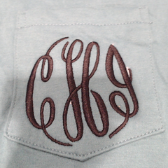 BLOOPER CLOTHING: Monogrammed Fall T-Shirt