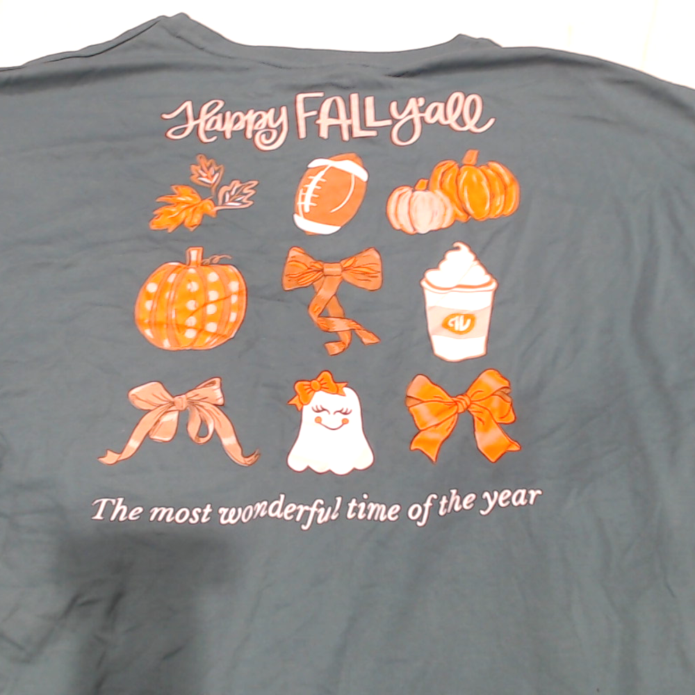 BLOOPER CLOTHING: Monogrammed Fall T-Shirt