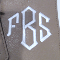 BLOOPER BAG: Monogrammed Weekender Bag
