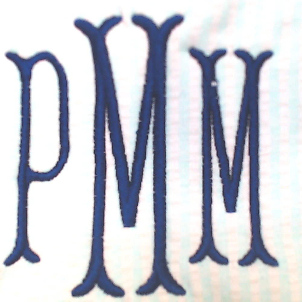 BLOOPER SWIM: Monogrammed Nantucket Cover Up