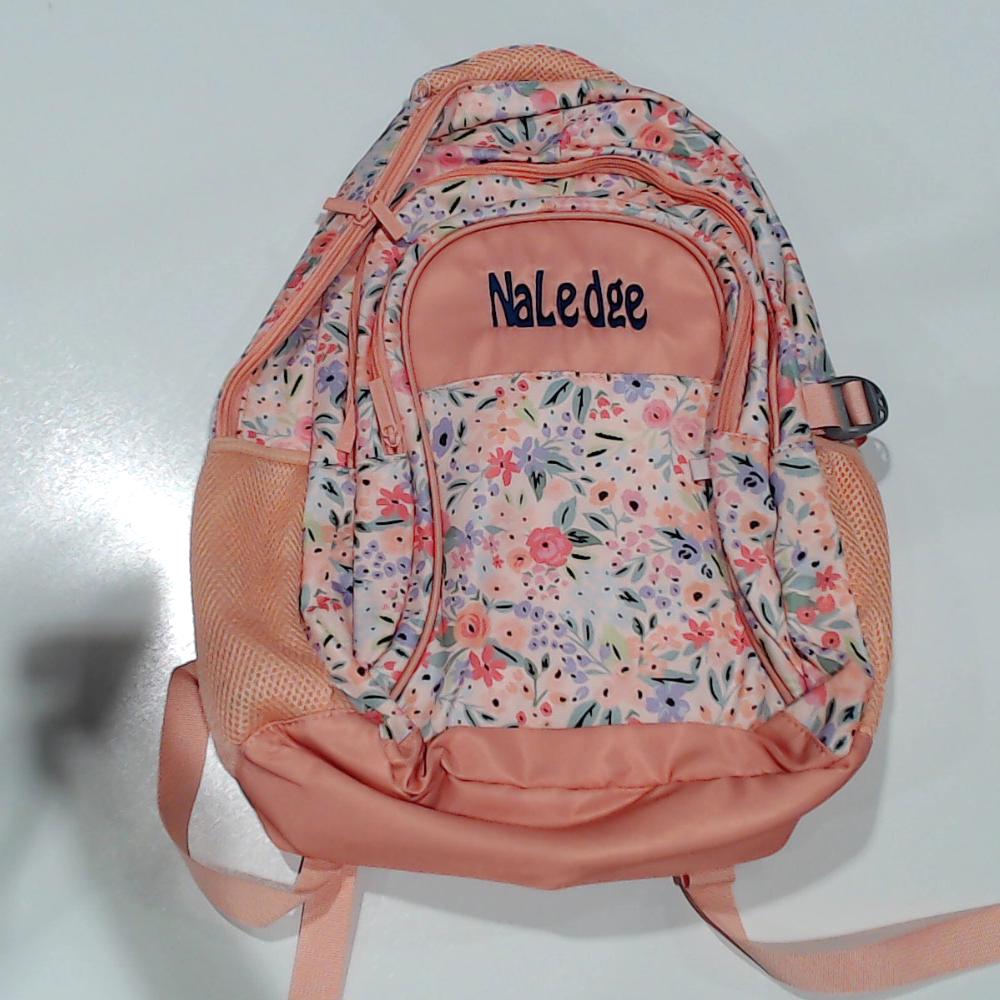 BLOOPER BAG: Monogrammed Backpack