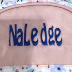 BLOOPER BAG: Monogrammed Backpack
