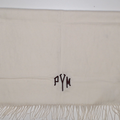BLOOPER ACCESSORY: Monogrammed Cashmere Feel Scarf