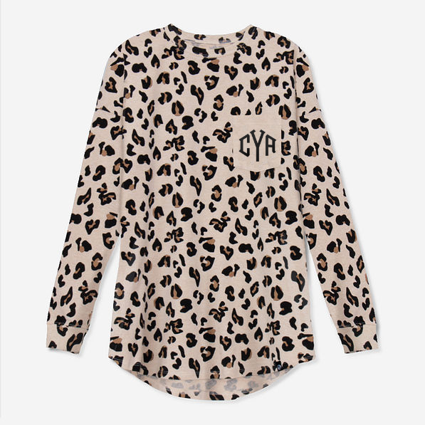 BLOOPER CLOTHING: Monogrammed Long Sleeve Shirt
