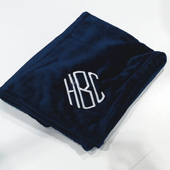 BLOOPER KIDS: Monogrammed Baby Blanket