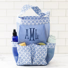 Monogrammed Caddy | Blue Shells