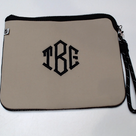 BLOOPER ACCESSORY: Monogrammed Neoprene Wristlet