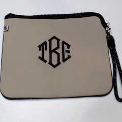 BLOOPER ACCESSORY: Monogrammed Neoprene Wristlet