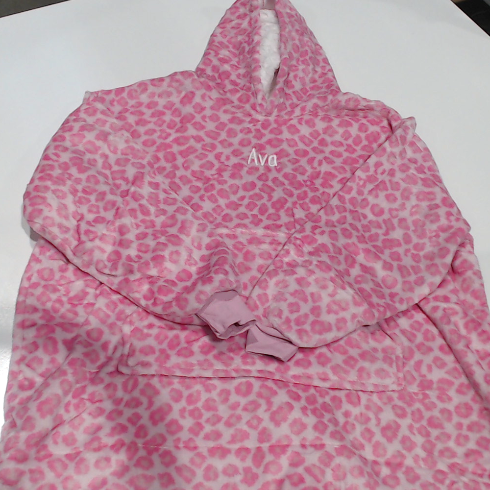BLOOPER CLOTHING: Monogrammed Blanket Hoodie