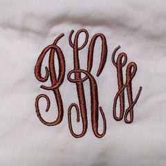 BLOOPER SWIM: Monogrammed Cover Up