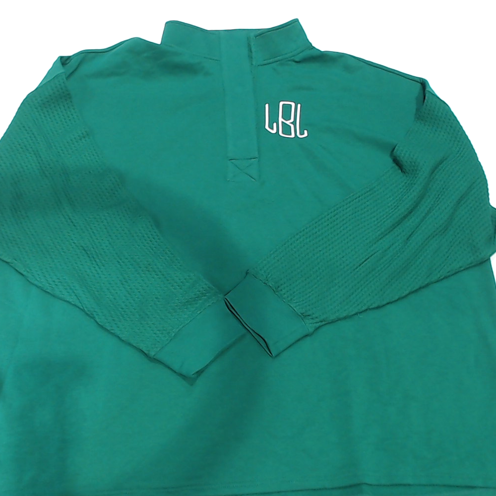 BLOOPER CLOTHING: Monogrammed Waffle Snap Pullover